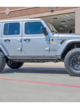 N-Fab Textured Black RKR Rails Step Systems Jeep Gladiator 2020-2024                                     - J194TRKR - Image 6