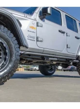 N-Fab RKR Step System Cab Length Textured Black Jeep Wrangler 18-24                                     - J184RKRS4 - Image 3