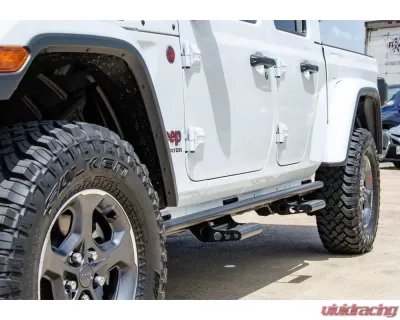 N-Fab Textured Black RKR Step Systems Jeep Gladiator 2020-2024 - J194TRKRS4