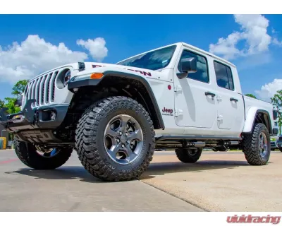 N-Fab Textured Black RKR Step Systems Jeep Gladiator 2020-2024 - J194TRKRS4