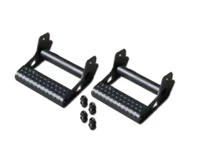 N-Fab RKR Rails Textured Black RKR/Rock Rail Detachable Step-Pair