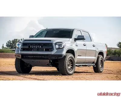 N-Fab Textured Black M-RDS Pre-Runner Front Bumper Toyota Tundra 2014-2021 - T141MRDS-TX