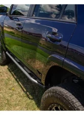 N-Fab Textured Black Trail Slider Steps Chevrolet Colorado | GMC Canyon Crew Cab Pickup 2015-2024                                     - TSG15CC-TX - Image 3