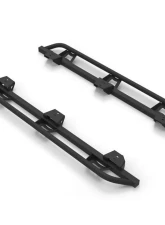 N-Fab Textured Black Trail Slider Steps Jeep Wrangler JL 4 Door SUV 2018-2024                                     - TSJ184-TX - Image 3