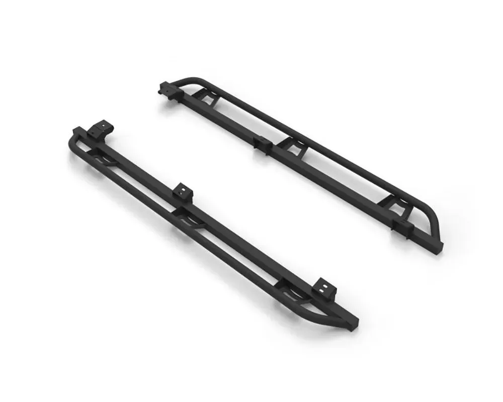 N-Fab Textured Black Trail Slider Steps Toyota Tacoma 2005-2015 - TST05CC-TX
