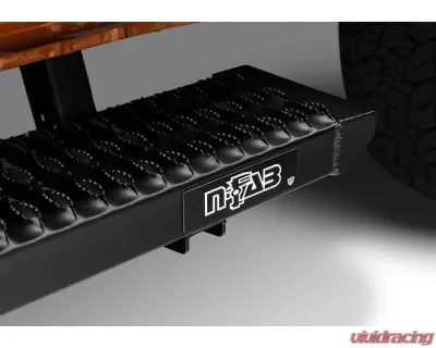 N-Fab Growler Fleet Step Systems Rear Door Step All Beds Gas SRW / DRW Ford Transit Van 2019-2024 - GFF19VR-TX