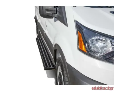 N-Fab Growler Fleet Cab Length Step Systems All Beds Gas SRW / DRW Ford Transit Van 2019-2024 - GFF19TV-TX