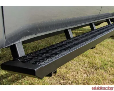 N-Fab Growler Fleet Step Systems Textured Black Cab Length Dodge Ram 1500 (Classic Model Only) Quad Cab - GFD15QC-TX