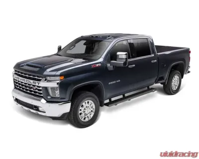 N-Fab Growler - Cab Len Silv/Sierra1500/20-21HD Dbl-GasEng w/SRW-TXBlk - GFC19QC-TX