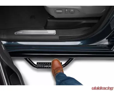 N-Fab Nerf Step Step Systems Gloss Black Cab Length Chevy-GMC, 2019+ 1500 (Next Generation) Crew Cab All Beds Gas SRW - C1980CC