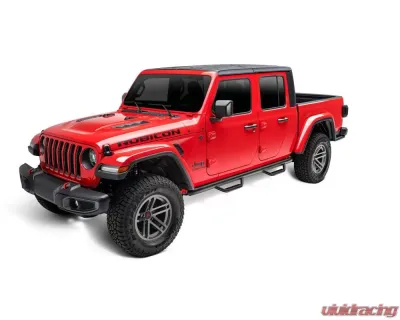 N-Fab Textured Black Nerf Step Systems Jeep Gladiator 2020-2024 - J1980T
