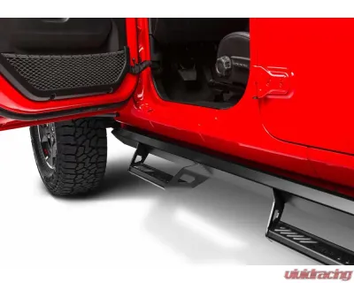 N-Fab Textured Black Predator PRO Step Systems Jeep Gladiator 2020-2024 - PRJ1980T-TX