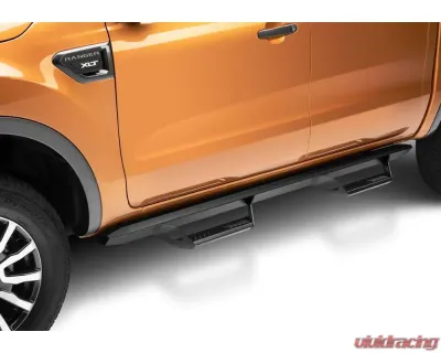 N-Fab Predator Pro Steps Cab Length Textured Black Ford Ranger 2019-2024 - PRF1981CC-TX
