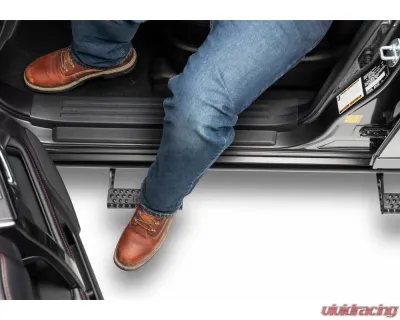 N-Fab RKR Step System Textured Black Toyota 4 Runner (TRAIL EDITION ONLY) 4 Door 2010-2024 - T104RKR4RS4