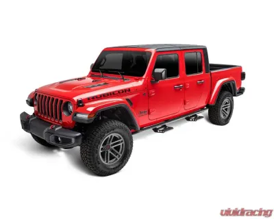 N-Fab Textured Black RKR Step Systems Jeep Gladiator 2020-2024 - J194TRKRS4
