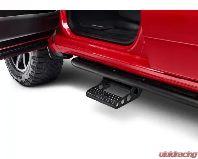 N-Fab RKR Step System Textured Black Dodge RAM 1500 Crew Cab All Beds 19-24 - D194RKRCCS4