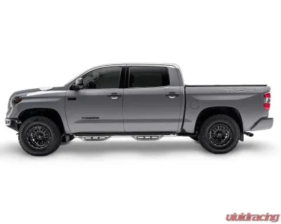 N-Fab Polished Stainless Podium SS Ford F-250 | F-350 Super Duty SuperCab All Beds 2017-2025 - HPF1777QC-SS