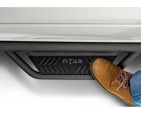 N-Fab Podium LG Textured Black Toyota Tundra Double Cab 2007-2021