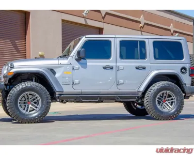 N-Fab Predator PRO Predator Pro Step System Textured Black Jeep Wrangler 18-24 - PRJ1863-TX
