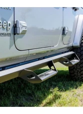 N-Fab Predator PRO Predator Pro Step System Textured Black Jeep Wrangler 18-24                                     - PRJ1863-TX - Image 6
