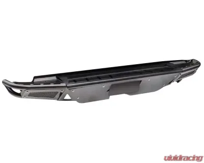 N-Fab Pre-Runner Style Rear Bumper Textured Black Toyota Tundra 2014-2021 - T14RBS-H-TX