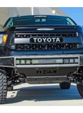 N-Fab Textured Black M-RDS Pre-Runner Front Bumper Toyota Tundra 2014-2021                                     - T141MRDS-TX - Image 3