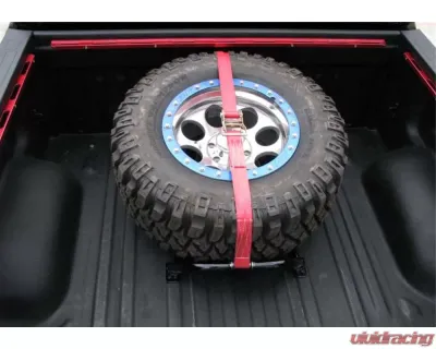 N-Fab Tire Carrier Gloss Black Universal - BM1TSRD