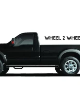 N-Fab Wheel 2 Wheel Nerf Step Textured Black Toyota Tacoma Regular Cab 6' Bed 2005-2015                                     - T0654RC-TX - Image 3
