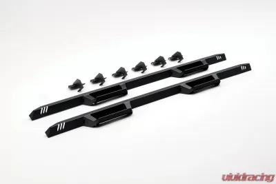 N-Fab EpYx - Cab Len (2 Steps) - 19-24 Silv/Sierra 1500/20-22HD Dbl-TX Blk - EXC19QC-TX