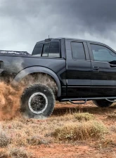 N-Fab Gloss Black Nerf Step System Ford Bronco 4-Door 2021+ F2172B                                     - F2172B - Image 2