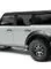 N-Fab Gloss Black Nerf Step System Ford Bronco 4-Door 2021+ F2172B                                     - F2172B - Image 3