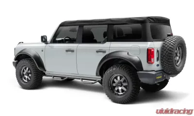 N-Fab Nerf Step - W2W (1 Step) Gloss Black Ford Bronco 2-Door 2021-2024 - F2156B