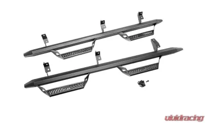 N-Fab Predator Pro Full Length (1 Step) Textured Black Ford Bronco 2-Door 2021-2024 - PRF2156B-TX