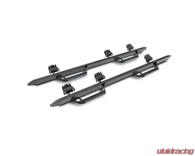 N-Fab SRW Predator Pro Steps Textured Black w/o Bed Access Toyota Tundra Crew Max Cab All Beds 2022-2024 - PRT2282CC-TX