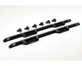 N-Fab Textured Black Cab Length EpYx Step System Nissan Frontier 2022-2024