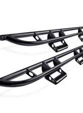 N-Fab 1.75inch Textured Black Cab Length RKR Step System Nissan Frontier Crew Cab 2022-2024                                     - N224RKRCCS4 - Image 3