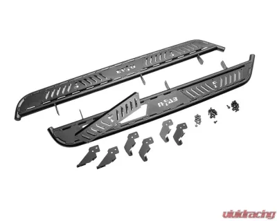 N-Fab Roan Running Board Full Length Textured Black Jeep Gladiator JT 2020-2024 - NBJ194T-TX