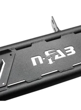 N-Fab Roan Running Board Full Length Textured Black Jeep Gladiator JT 2020-2024                                     - NBJ194T-TX - Image 2