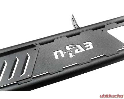 N-Fab Roan Running Board Full Length Textured Black Jeep Gladiator JT 2020-2024 - NBJ194T-TX