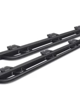 N-Fab Textured Black Cab Length Trail Slider Steps Nissan Frontier Crew Cab 2022-2024                                     - TSN22CC-TX - Image 3