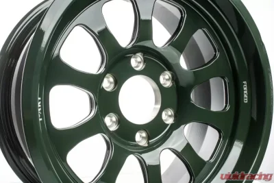 Titan 7 T-AK1 Wheel 17x8.5 6x135 -1mm Tioga Green - TAK11785001613587TG