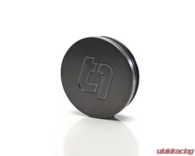 Titan 7 Flat Center Cap 4 Pack Hybrid Dark Machine - TACC58FHD4P
