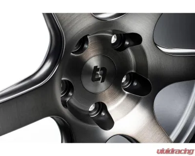 Titan 7 Flat Center Cap 4 Pack Hybrid Dark Machine - TACC58FHD4P