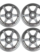 Honda S2000 2000-2009 Wheel Set Titan 7 T-D6 17x9.5 | 17x9.5 5x114.3 Satin Titanium                                     - T7-S2000-TD6-17x9.5-17x9.5-ST - Image 3