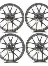 BMW M3 E9X 2008-2013 Wheel Set Titan 7 T-S7 18x9.5 | 18x10.5 5x120 Hybrid Dark Machine                                     - T7-E9X-TS7-18x9.5-18x10.5-HD - Image 6