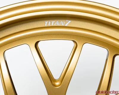 Titan 7 T-M20 Wheel 20x11 5x112 18mm Medalist Gold - TM202011018511266MG