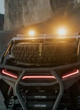 Heretic Studio 2" Light Bar Spot Amber Lens                                     - 50209 - Image 2