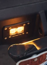 Heretic Studio 2" Light Bar Flood Flush Amber Lens                                     - 50211 - Image 2