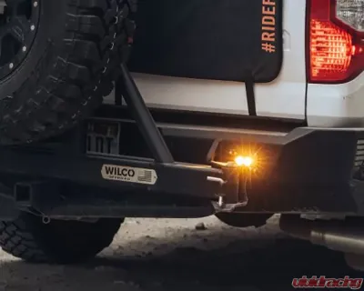 Heretic Studio 2" Light Bar Flood Amber Flush Mount - Pair Pack - 50215