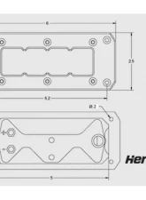 Heretic Studio 4" Light Bar Combo Flush mount (EA)                                     - 50405 - Image 3